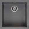 SOLIDO 2D mosogató Amsterdam 50 560 x 460 mm Grey Silvery