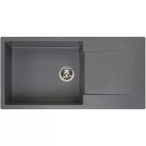 SOLIDO beépíthető mosogató Amsterdam 540 1000 x 540 mm megfordítható szürke