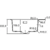 SOLIDO 2D-mosogató CAGRPP40BK-TU Black Line fekete