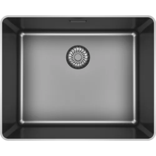 SOLIDO szintbe építhető mosogató CAPPSR50R20GM Slim Frame rozsdamentes-antracit