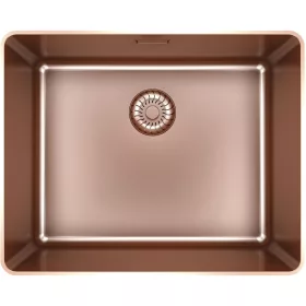   SOLIDO szintbe építhető mosogató CAPPSR50R20CO Slim Frame rozsdamentes-réz
