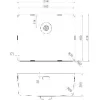 SOLIDO szintbe építhető mosogató CAPPSR50R20CO Slim Frame rozsdamentes-réz