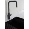 SOLIDO szintbe építhető mosogató CAPPSR40R20GM Slim Frame rozsdamentes-antracit