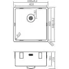 SOLIDO 3D-mosogató CAPP40R10MP patinált sárgaréz