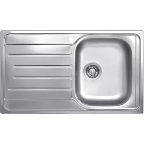   SOLIDO beépített mosogató EC 320 860 x 500 mm balos csepptálca rozsdamentes