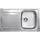 SOLIDO beépített mosogató EC 320 860 x 500 mm balos csepptálca rozsdamentes