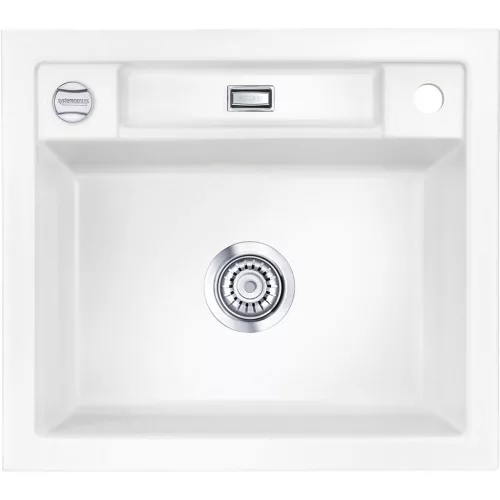 SYSTEMCERAM beép. mosogató Bela 57 575 x 510 mm megfordítható Polar exc.