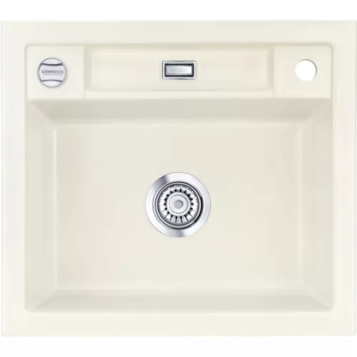 SYSTEMCERAM beép. mosogató Bela 57 575 x 510 mm megfordítható Jázmin exc.