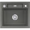 SYSTEMCERAM beép. mosogató Bela 57 575 x 510 mm megfordítható Lava exc.