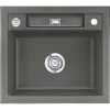 SYSTEMCERAM beép. mosogató Bela 57 575 x 510 mm megfordítható Lava exc.