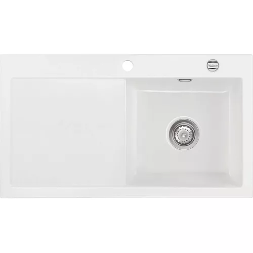 SYSTEMCERAM beép.mosogató Mera 90 900 x 510 mm ą15% bal cseppt. Grönland exc.