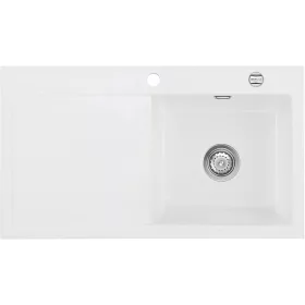   SYSTEMCERAM beép. mosogató Mera 90 900 x 510 mm ą15% balos cseppt. Polar exc.
