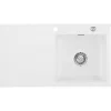 SYSTEMCERAM beép. mosogató Mera 90 900 x 510 mm ą15% balos cseppt. Polar exc.