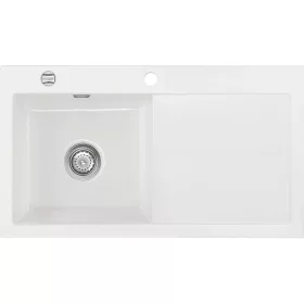   SYSTEMCERAM beép. mosogató Mera 90 900 x 510 mm jobbos cseppt. Grönland exc.