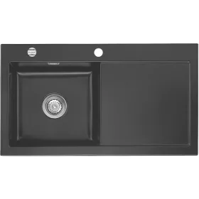   SYSTEMCERAM beép. mosogató Mera 90 900 x 510 mm jobbos cseppt. Pala exc.
