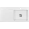 SYSTEMCERAM beép. mosogató Mera 100 SL 1000 x 510 mm balos cseppt. Polar