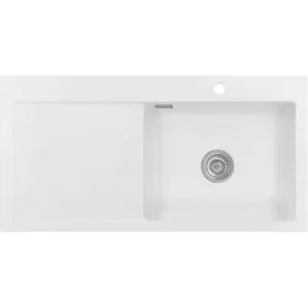  SYSTEMCERAM beép. mosogató Mera 100 SL 1000 x 510 mm balos cseppt. Polar