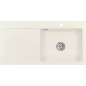   SYSTEMCERAM beép. mosogató Mera 100 SL 1000 x 510 mm balos cseppt. Jázmin