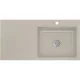 SYSTEMCERAM beép. mosogató Mera 100 SL 1000 x 510 mm balos cseppt. Fango