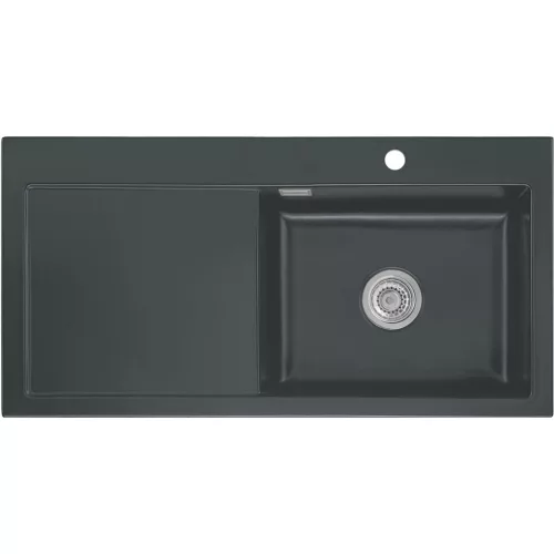 SYSTEMCERAM beép. mosogató Mera 100 SL 1000 x 510 mm balos cseppt. Pala
