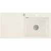 SYSTEMCERAM beép.mosogató Mera 100 SL 1000 x 510 mm bal cseppt. Magnólia exc.