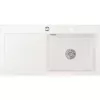 SYSTEMCERAM beép.mosogató Mera 100 SL 1000 x 510 mm bal cseppt. Grönland exc.