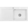 SYSTEMCERAM beép. mosogató Mera 100 SL 1000 x 510 mm balos cseppt. Polar exc.
