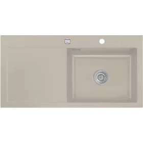   SYSTEMCERAM beép. mosogató Mera 100 SL 1000 x 510 mm balos cseppt. Fango exc.
