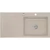 SYSTEMCERAM beép. mosogató Mera 100 SL 1000 x 510 mm balos cseppt. Fango exc.