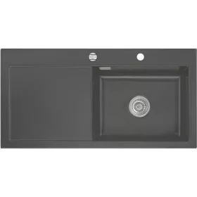   SYSTEMCERAM beép. mosogató Mera 100 SL 1000 x 510 mm balos cseppt. Lava exc.
