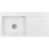 SYSTEMCERAM beép. mosogató Mera 100 SL 1000 x 510 mm jobbos cseppt. Polar