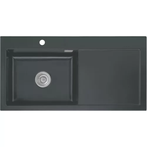 SYSTEMCERAM beép. mosogató Mera 100 SL 1000 x 510 mm jobbos cseppt. Pala