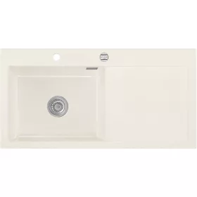   SYSTEMCERAM beép.mosogató Mera 100 SL 1000 x 510 mm jobb cseppt. Magnólia exc.