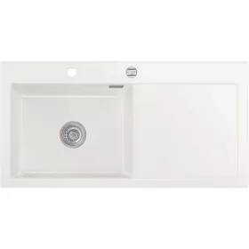   SYSTEMCERAM beép.mosogató Mera 100 SL 1000 x 510 mm jobb cseppt. Grönland exc.