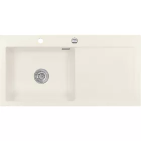   SYSTEMCERAM beép. mosogató Mera 100 SL 1000 x 510 mm jobbos cseppt. Jázmin exc.