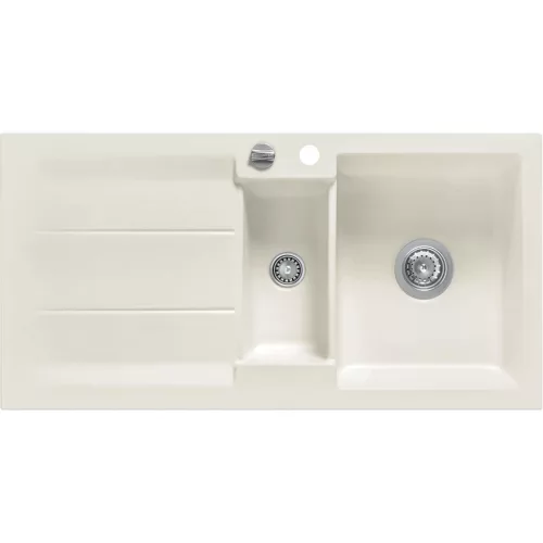 SYSTEMCERAM beépíthető mosogató Genea 100 1000 x 510 mm ą15% megford. Jázmin