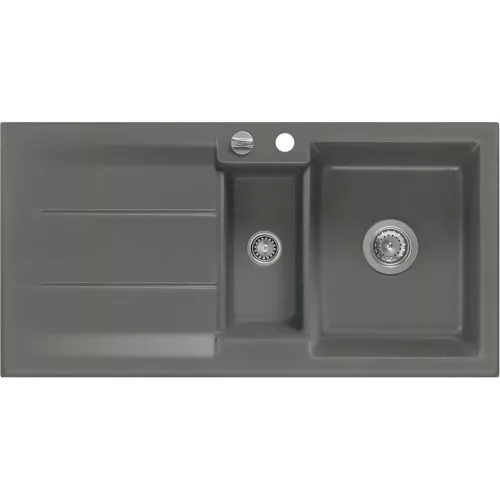 SYSTEMCERAM beépíthető mosogató Genea 100 1000 x 510 mm ą15% megford. Lava