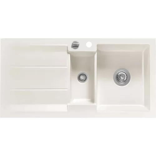 SYSTEMCERAM beép.mosogató Genea 100 1000 x 510 mm ą15% rev. Magnólia exc.