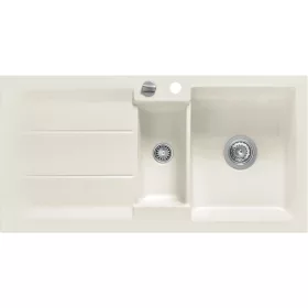   SYSTEMCERAM beép. mosogató Genea 100 1000 x 510 mm ą15% megford. Jázmin exc.