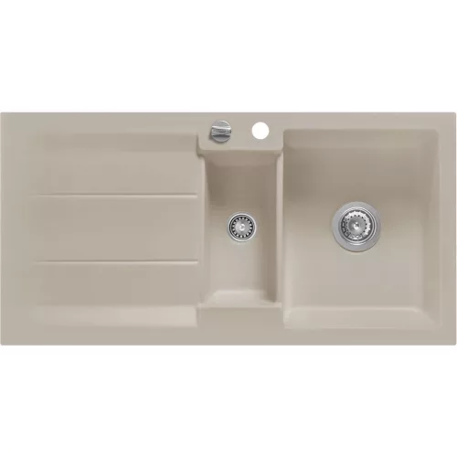SYSTEMCERAM beép. mosogató Genea 100 1000 x 510 mm ą15% megford. Fango exc.