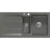 SYSTEMCERAM beép. mosogató Genea 100 1000 x 510 mm ą15% megford. Lava exc.