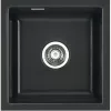 SYSTEMCERAM szintbe építhető mosogató Mera 46 F/o Nero