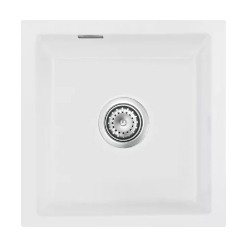 SYSTEMCERAM szintbe építhető mosogató Mera 46 F/o Excenter Polar