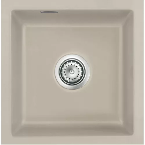 SYSTEMCERAM szintbe építhető mosogató Mera 46 F/o Excenter Fango