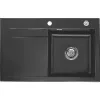 SYSTEMCERAM beép. mosogató Stema 80 800 x 510 mm ą15% balos cseppt. Pala