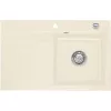 SYSTEMCERAM beép. mosogató Stema 80 exc. 800 x 510 mm balos cseppt. Magnólia