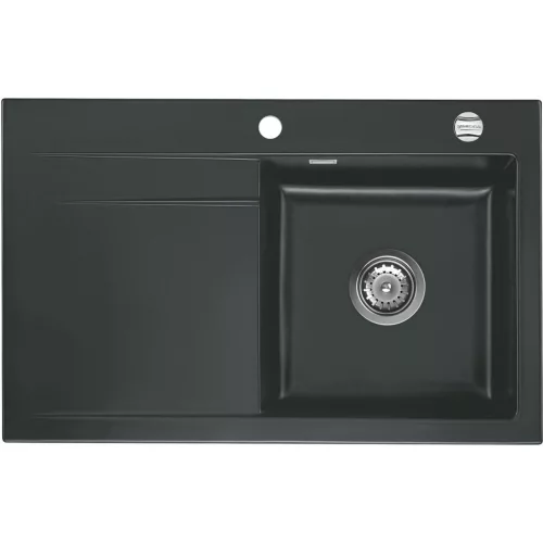 SYSTEMCERAM beép. mosogató Stema 80 exc. 800 x 510 mm balos cseppt. Eibe