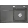 SYSTEMCERAM beép. mosogató Stema 80 exc. 800 x 510 mm balos cseppt. Lava