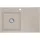 SYSTEMCERAM beép. mosogató Stema 80 800 x 510 mm ą15% jobbos cseppt. Fango