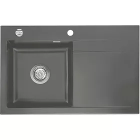   SYSTEMCERAM beép. mosogató Stema 80 800 x 510 mm ą15% jobbos cseppt. Lava